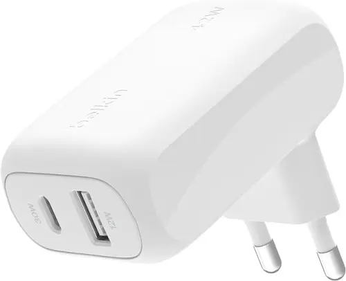 Belkin BOOSTCHARGE™ 42W - 30W USB-C PD PPS + 12W USB-A DUAL WALL CHARGE