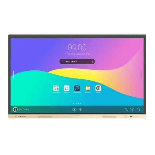 BENQAV PANTALLA INTERACTIVA RE9804FV (9H.FAKTK.DE4) 98" EDLA WITH ANDROID 13, 8GB / 64GB, UHD 3840 × 2160 PIXELS, 20W X2 SPEAKER