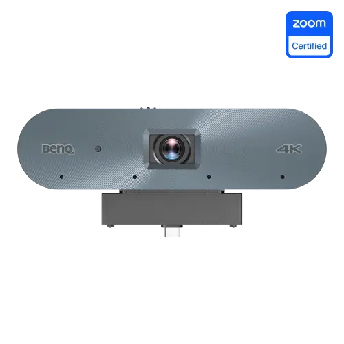 BENQAV WEBCAM DV01K + SOPORTE (5A.F9V14.NE2) SMALL MEETING ROOM, 4K CAMERA PDP DV01K METALLIC BLUE + SOPORTE PARA LA SERIE REXX04