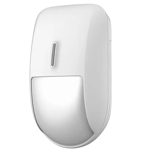 BRANDED ARD1231-W - Detector PIR Branded - Inalámbrico 433MHz - Antena interna - Alcance 150m - Rango 12 m / Ángulo 90º - 1 x CR123 3V