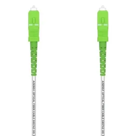 Cable de Fibra Óptica G657A2 3.0 Aisens A152-0500/ LSZH/ 20m/ Blanco