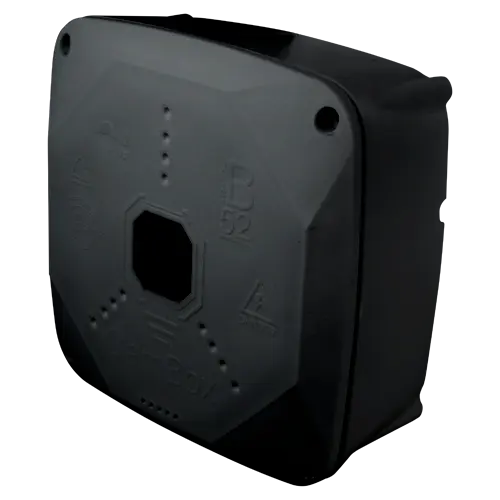 CAMBOX CBOX-B52PRO-B - Caja de conexiones para cámaras domo - Para cámaras domo - Apto para uso exterior - Instalación en techo o pared
