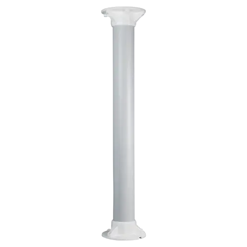 CAMBOX CBOX-ST50 - Soporte techo - Altura 50 cm x 10 (Ø) cm - Apto para uso en interior y exterior - Color blanco - Fabricado en plástico