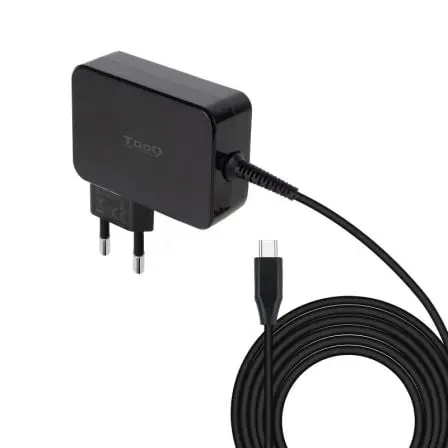 Cargador de Portatil TooQ TQLC-USBCGAN90PD USB Tipo-C/ 90W/ Automatico/ Voltaje 5-20V