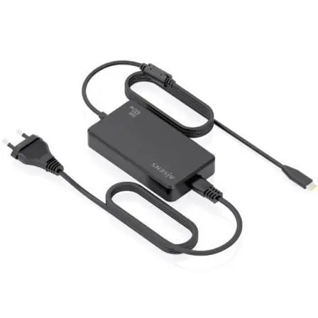 Cargador Sobremesa GaN Aisens ASCH-1PD100D070-BK/ 1xUSB Tipo-C/ 100W