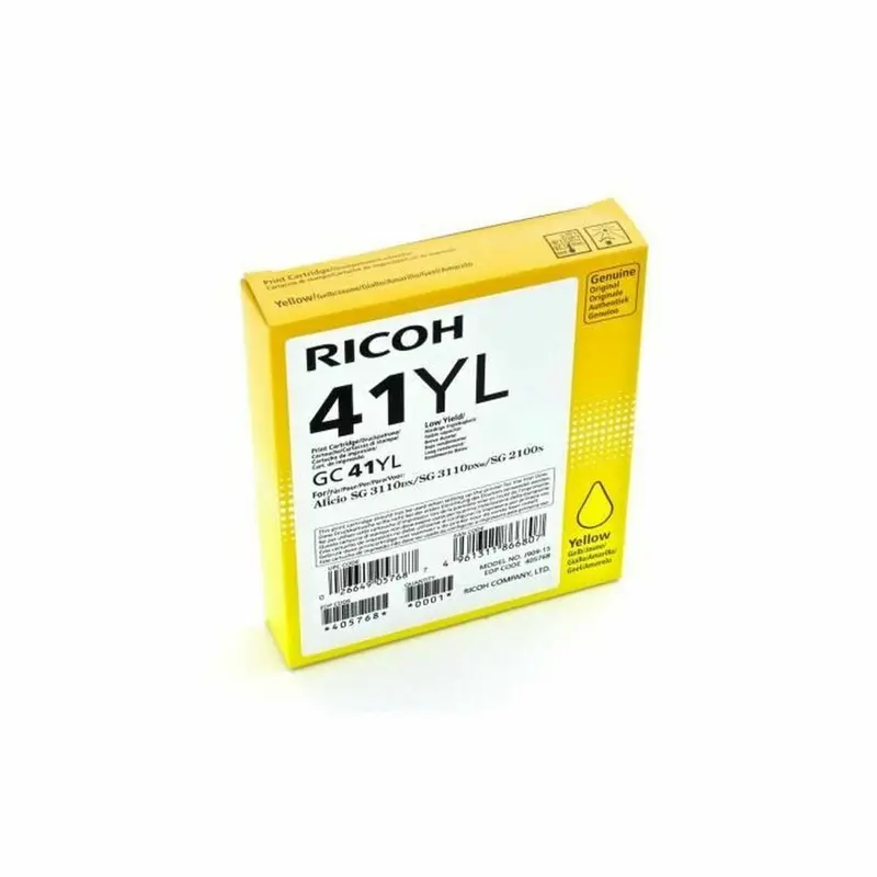 Cartucho de Tinta Original Ricoh 405768 Amarillo