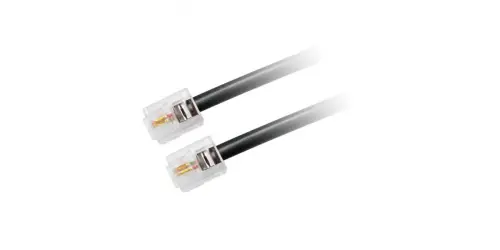 ClearOne 830-158-011L cable de serie Negro 7,6 m RJ-45
