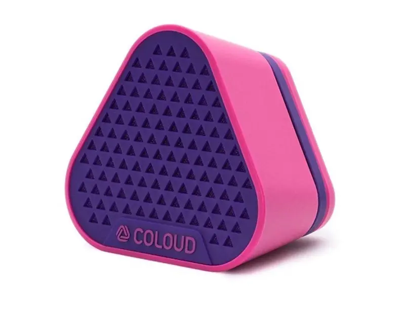 Coloud Bang Transition Purples - altavoz portátil rosa y morado con cable