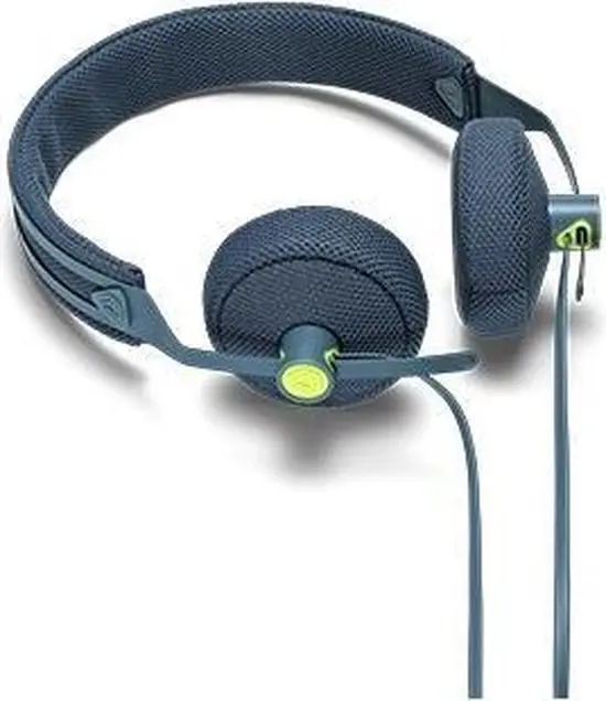 Coloud No. 8 Blue/Yellow - auriculares supraaurales con cable