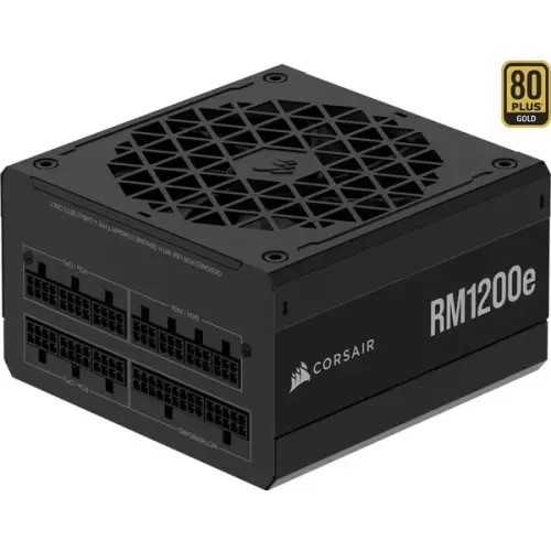 Corsair FUENTE ALIMENT. CORSAIR RM1200E (2025) 80+ GOLD FULL MODULAR ATX 3.0 1000 WATT CP-9020258-EU