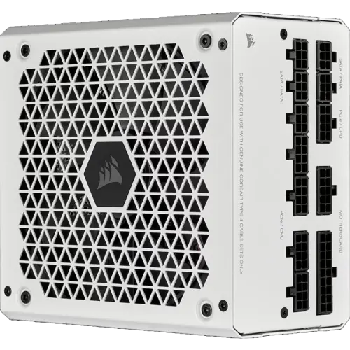 Corsair FUENTE ALIMENT. CORSAIR RM750E (2025) 80+ GOLD FULL MODULAR ATX 3.0 750 WATT BLANCA CP-9020292-EU