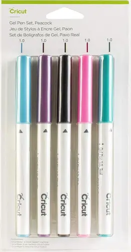 CRICUT GEL PEN SET PEACOCK