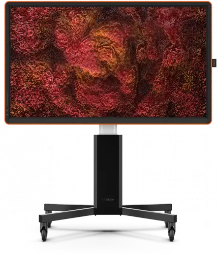 CTOUCH CANVAS 65" REGAL ORANGE INGLASS OPTICALLY BONDED TOUCH, NO-OS TOUCH DISPLAY, INTERACTIVE CANVAS FRAME 10052565 (DEMO PURPOSES