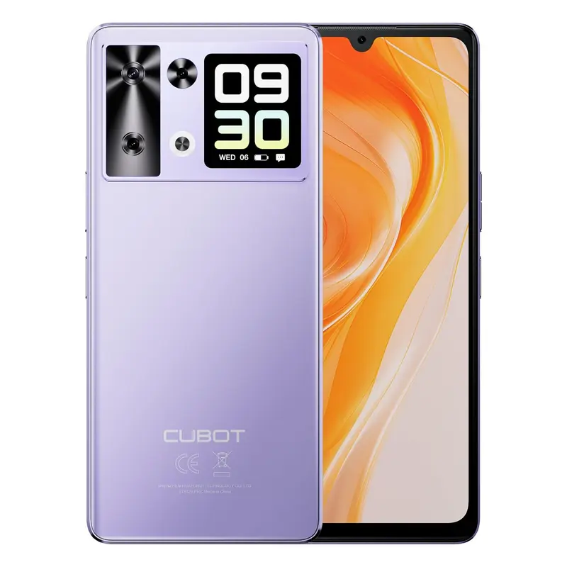Cubot P90 Smartphone 4G 6.88" HD+ 120Hz 12GB RAM 256GB Android 15 Morado