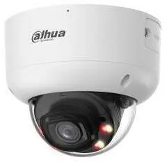 Dahua (DH-IPC-HDBW5659R1P-ASE-PV-0280B-PRO) DAHUA CAMARA IP MINIDOMO SERIE 5 XINGHAN IA, 6MP, IR 60M, IP67/IK10, SOPORTA MICROSD HASTA