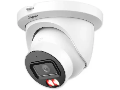 Dahua (DH-IPC-HDW5559TMP-ASE-IL-0280B) DAHUA CAMARA IP TURRET SERIE 5 XINGHAN IA, 5MP, IR 50M, IP67, SOPORTA MICROSD HASTA 1TB, 12 VDC