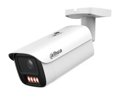Dahua (DH-IPC-HFW5859E1P-ZE-IL-2712) DAHUA CAMARA IP BULLET SERIE 5 XINGHAN IA, 8MP, IR 60M, IP67/IK10, SOPORTA MICROSD HASTA 1TB, 12