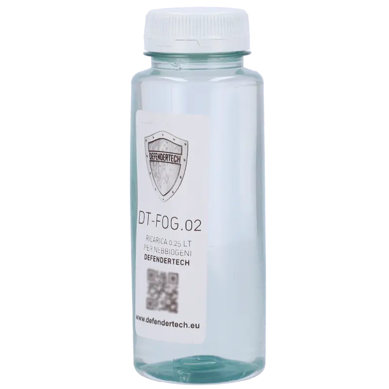 DEFENDERTECH DT-FOG02 - Recarga de líquido - 0.25L - Especial para generador de 100m3