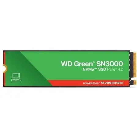 Disco SSD SanDisk WD Green SN3000 2TB/ M.2 2280 PCIe Gen4/ Full Capacity