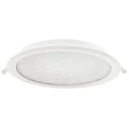Downlight Iglux IG-54-18W-F/ Circular/ Ř225 x 29.5mm/ Potencia 18W/ 1720 Lúmenes/ 6000şK/ Blanco