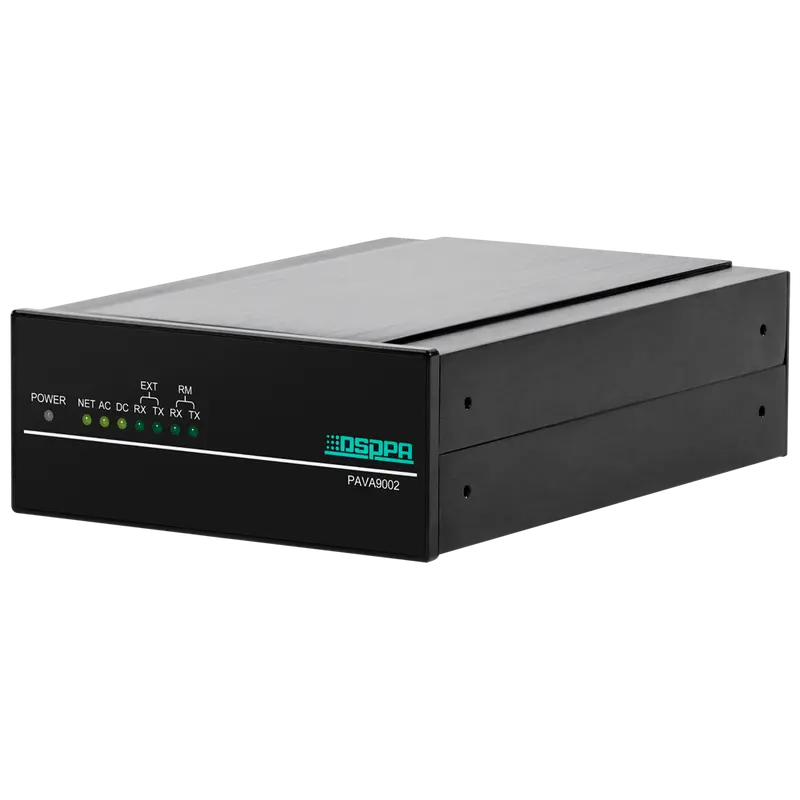 DSPPA-PAVA9002 - Terminal de control por red - Transmisión de audio - Software de control - Indicadores LED