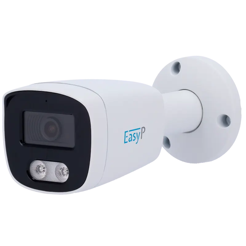 EASY-P EP-IPB120A-4 - Cámara Bullet IP AI EASY-P - 4MP - Lente 2.8 mm - IR 25 m - Mic - IA por Humanos y/o Vehículos