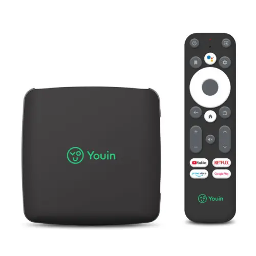 Engel Axil Youin EN1060K convertidor de Smart TV Negro 4K Ultra HD 8 GB Wifi Ethernet