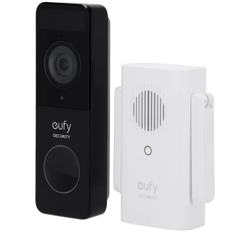 EUFY-DOORBELL-C211 - Kit de Timbre Wifi con vídeo Eufy by Anker - Resolución 1080p - Detección de rostros y cuerpos humanos