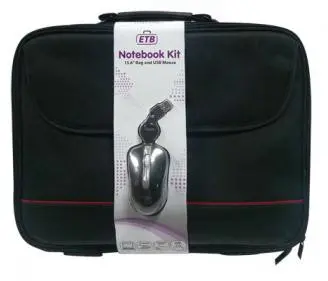 Ewent Eminent EM2505 maletines para portátil 39,6 cm (15.6") Maletín Negro
