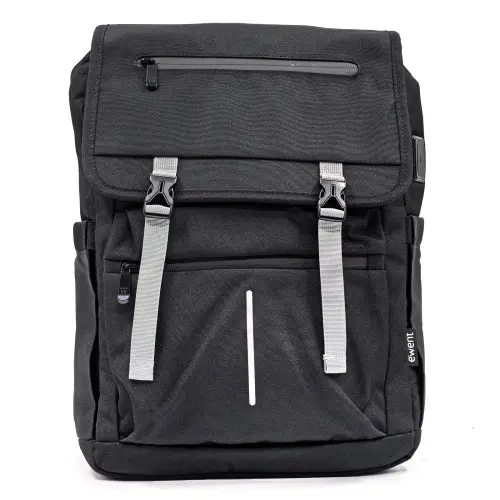 Ewent EW2537 maletines para portátil 40,9 cm (16.1") Mochila Negro