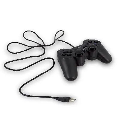 Ewent Play PL3330 mando y volante Gamepad PC Analógico/Digital USB 2.0 Negro