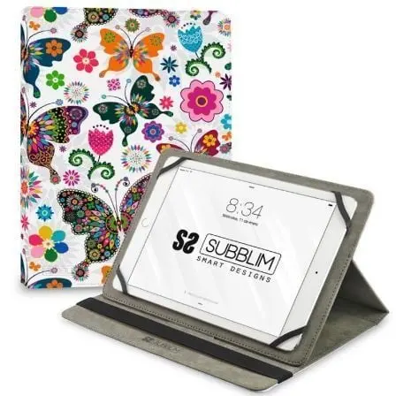 Funda Subblim Trendy Case Mariposas para Tablet de 11p