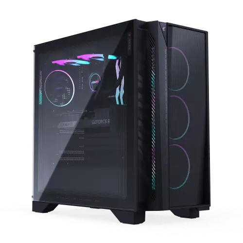 GIGABYTE AP5A7N7T-5102 AMD Ryzen™ 7 9800X3D 32 GB DDR5-SDRAM 2 TB SSD NVIDIA GeForce RTX 5070 Ti Windows 11 Home Escritorio PC Negro