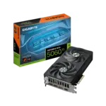 GIGABYTE GeForce RTX 5060 EAGLE MAX OC 8G Tarjeta Gráfica – 8 GB GDDR7, 128 bits, PCI-E 5.0, frecuencia de núcleo 2550 MHz, 3 x