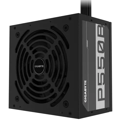 Gigabyte P550B unidad de fuente de alimentación 550 W 20+4 pin ATX ATX Negro