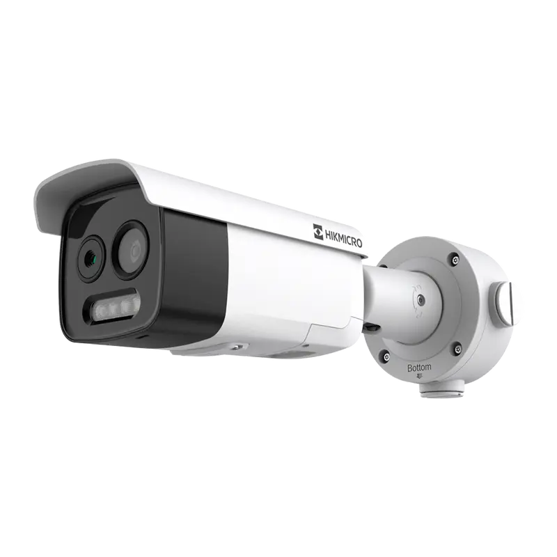 HIKMICRO HM-TD2628-10/G1/T3A - Cámara térmica Dual IP Hikvision Gama PRO - Sensor térmico 256x192 VOx - Lente 9.7mm