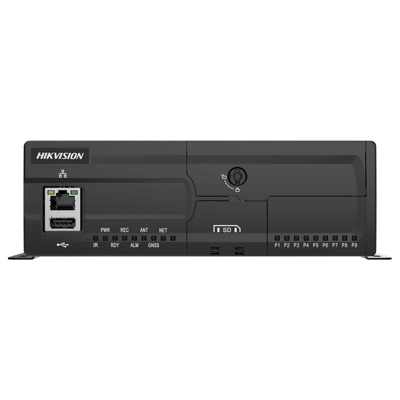 HIKVISION AE-MN5083(M12) - Hikvision grabador NVR para embarcar en vehículo - 8 canales IP / Compresión H.265/H.264