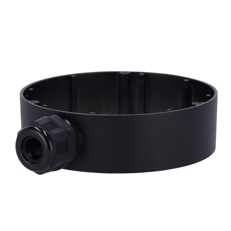HIKVISION DS-1280ZJ-DM45(Black) - Caja de conexiones - Para cámaras domo - Apto para uso exterior - Instalación en techo o pared