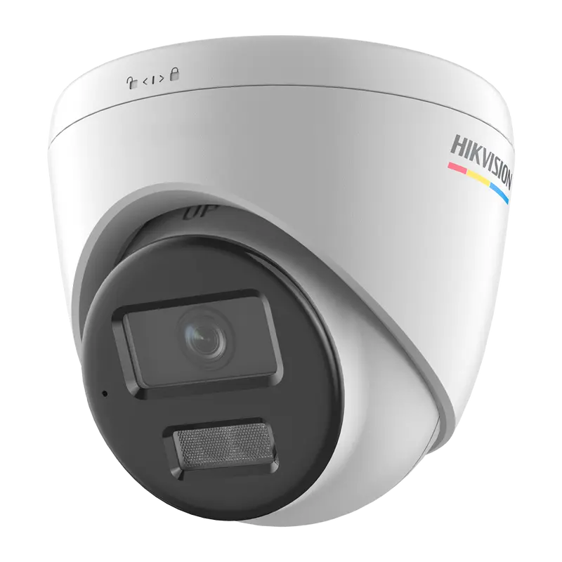 HIKVISION DS-2CD1367G3-LIU(4mm) - Cámara Turret IP gama VALUE - Resolución 6 Mpx (3200x1800) - Lente 4 mm - IR 30 m - Luz blanca 30 m