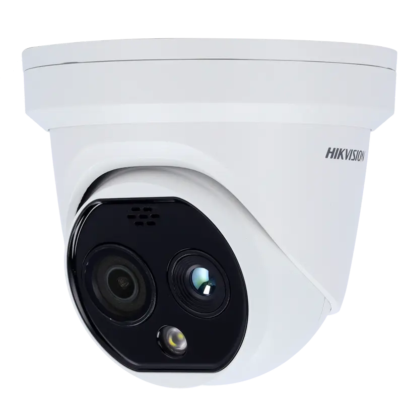 HIKVISION DS-2TD1217-2/QA - Cámara térmica Dual IP Hikvision Gama PRO - Sensor térmico 160x120 VOx - Lente 1.8 mm