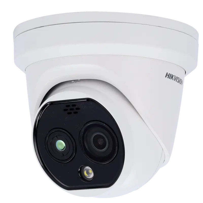 HIKVISION DS-2TD1228-3/QA - Cámara térmica Dual IP Hikvision Gama PRO - Sensor térmico 256x192 VOx - Lente 3.6 mm