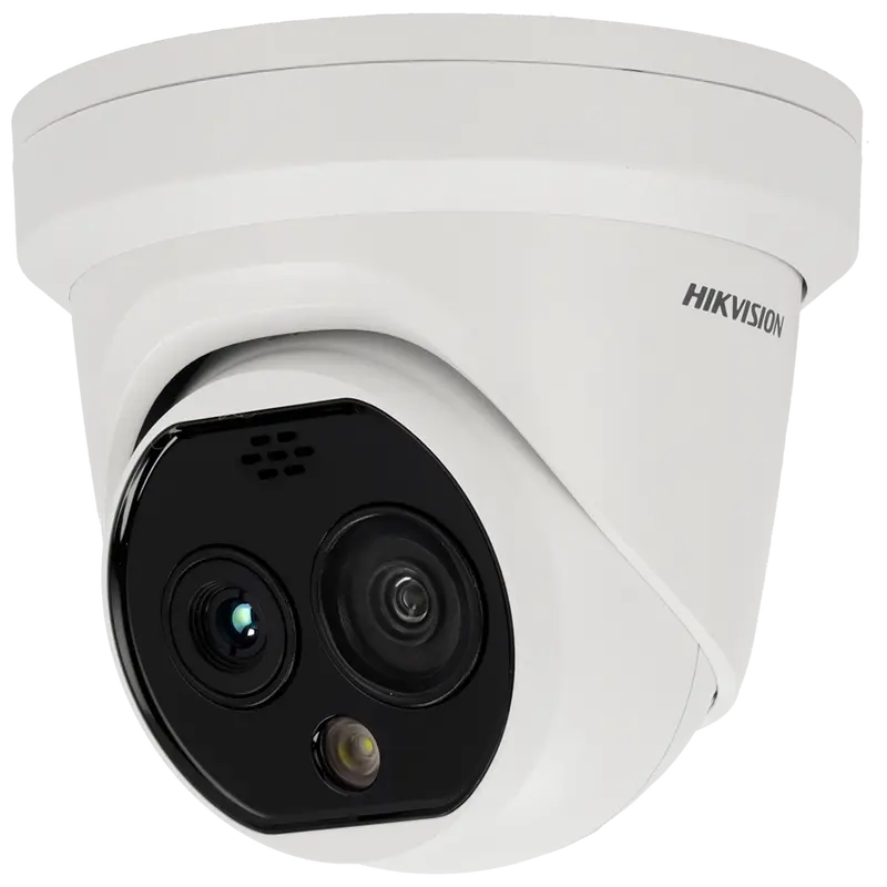 HIKVISION DS-2TD1228-7/QA - Cámara térmica Dual IP Hikvision Gama PRO - Sensor térmico 256x192 VOx - Lente 6.9 mm
