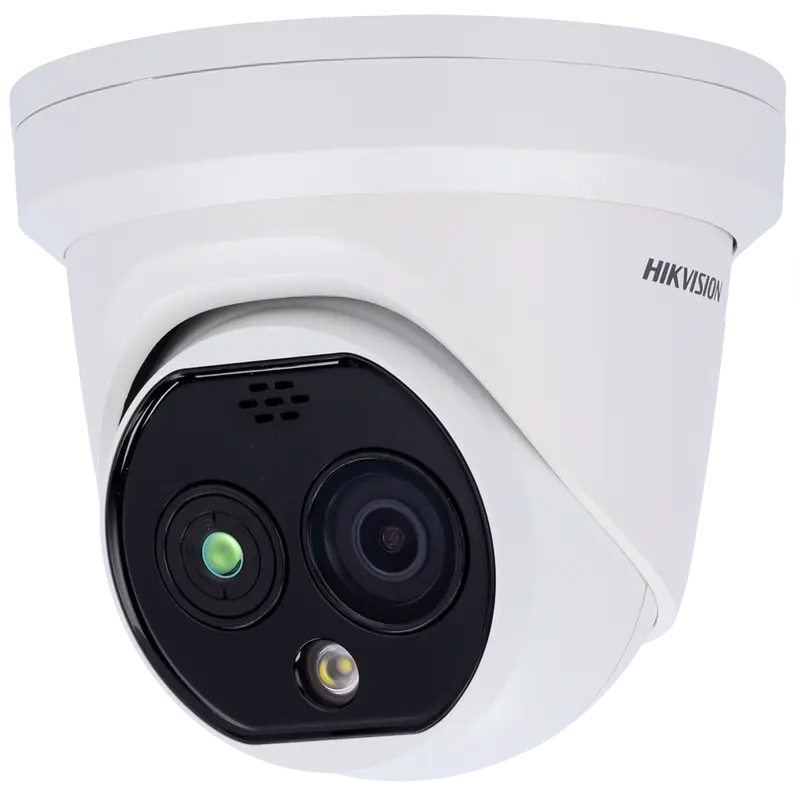 HIKVISION DS-2TD1228T-3/QA(B) - Cámara térmica Dual IP Hikvision Gama PRO - Sensor térmico 256x192 VOx - Lente 3.6 mm