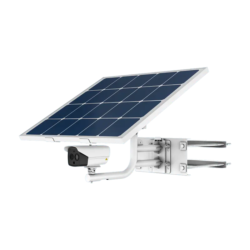 HIKVISION DS-2TXS2628-3P/QA/GLT/CH36S80 - Cámara IP Térmica Dual Solar Bullet 4G - Sensor térmico 256x192 VOx - Lente 3.6 mm