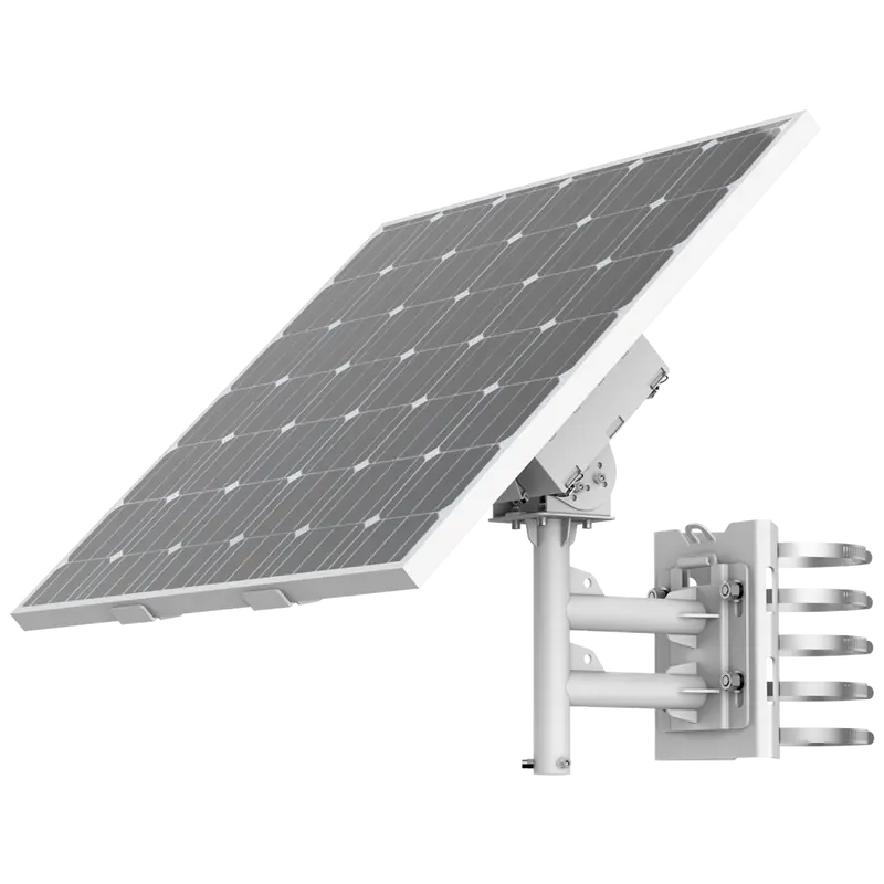 HIKVISION DS-2XS6K01-C36S80 - Sistema de alimentación autónoma para CCTV - Panel solar de 80W - Batería Litio 360 Wh (90 Wh cada una)