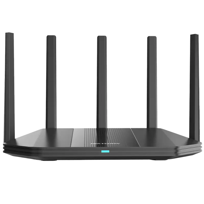 HIKVISION DS-3WR18X - Hikvision Router Wi-Fi6 - Wi-Fi 6 2x2 - 4 Puertos RJ45 10/100 /1000 Mbps - Hasta 1800 Mbps de ancho de banda