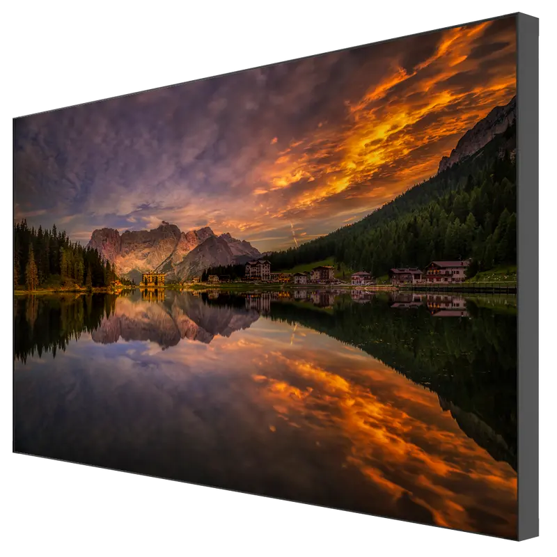 HIKVISION DS-D2046TL-1B - Monitor videowall 46" - Resolución FHD - Brillo 500 nits - Marco 2,5 mm (A-A) - Funcionamiento 24/7