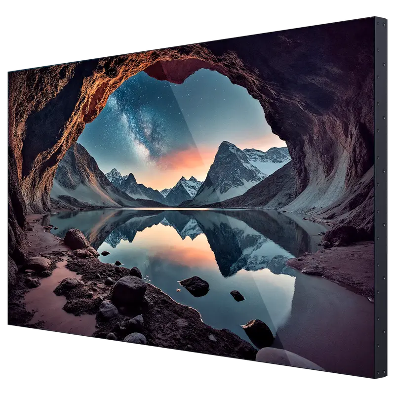 HIKVISION DS-D2055RL-0A - Monitor videowall 55" - Resolución FHD - Brillo 500 nits - Marco 0,88 mm (A-A) - Funcionamiento 24/7