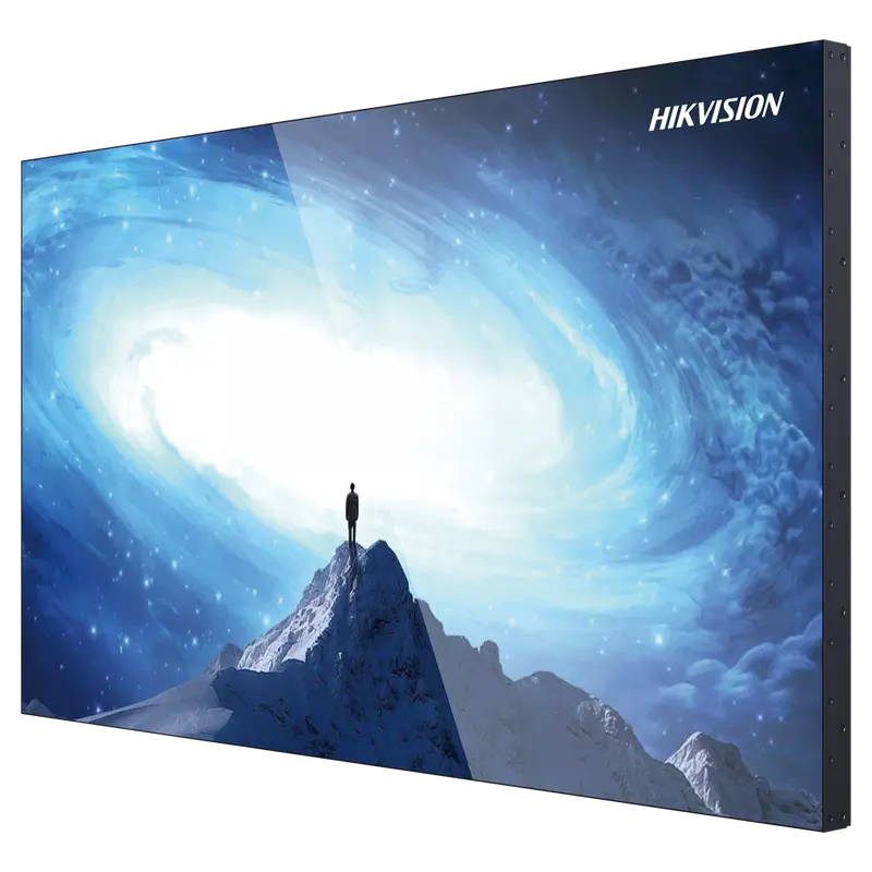 HIKVISION DS-D2055UL-0B - Monitor videowall 55" - Resolución FHD - Brillo 500 nits - Marco 3,5 mm (A-A) - Funcionamiento 24/7