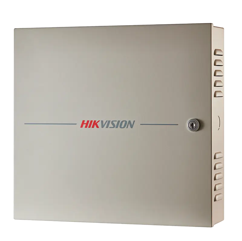 HIKVISION DS-K2604T - Controladora de acceso Multi-identificación - Facial, huella, tarjeta, QR o PIN - 4 puertas